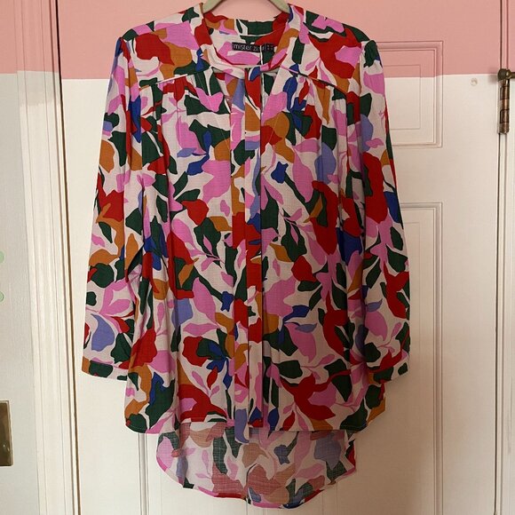 NWT Mister Zimi - Isabella Blouse In Sakura - 12 - Picture 1 of 5